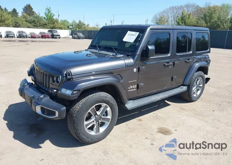 2018 Jeep Wrangler Unlimited Sahara 4X4 from USA, damaged, VIN 1C4HJXEG0JW166645